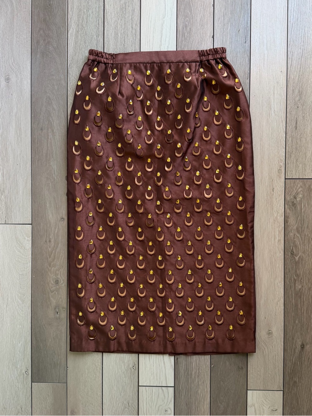 PROMISE COLLECTION Vintage brown pencil skirt